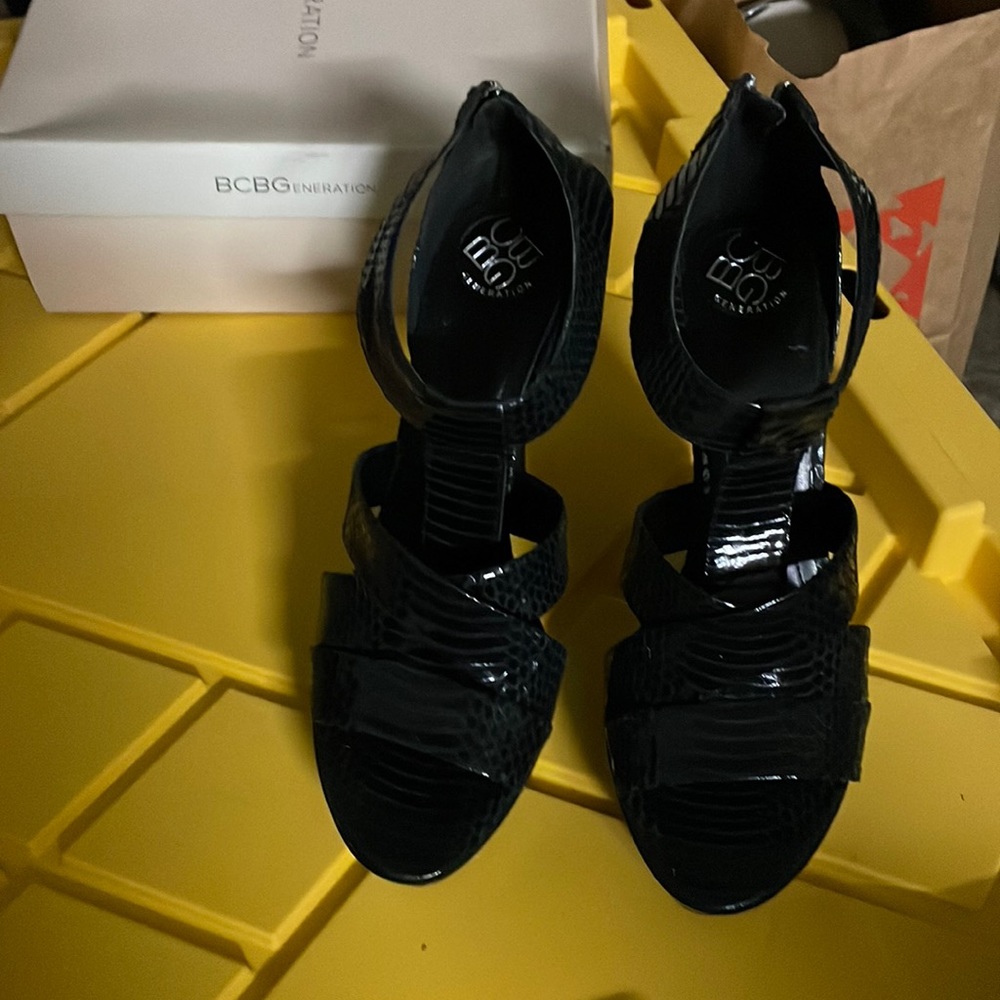 BCBGeneration Black Heels